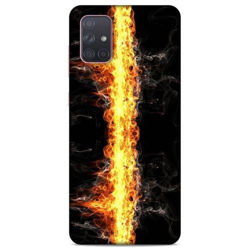 Lopard Samsung Galaxy A71 Uyumlu Kılıf FireX (1) Kılıfı Ateş Hattı