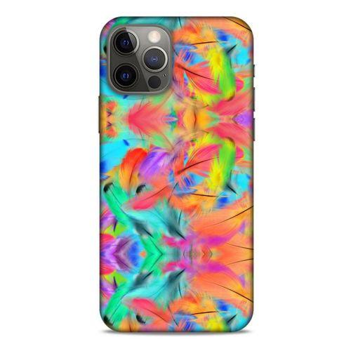 Apple iPhone 12 Pro Kılıf Desenli Özel Seri Tüyler (32) Soft Silikon Kılıf