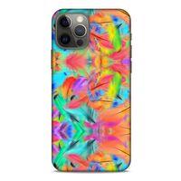 Apple iPhone 12 Pro Kılıf Desenli Özel Seri Tüyler (32) Soft Silikon Kılıf