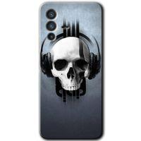 Potkal Hediye Fabrikası Vivo V23 5G Kılıf HD Desen Baskılı Arka Kapak - Müzik Kurukafa