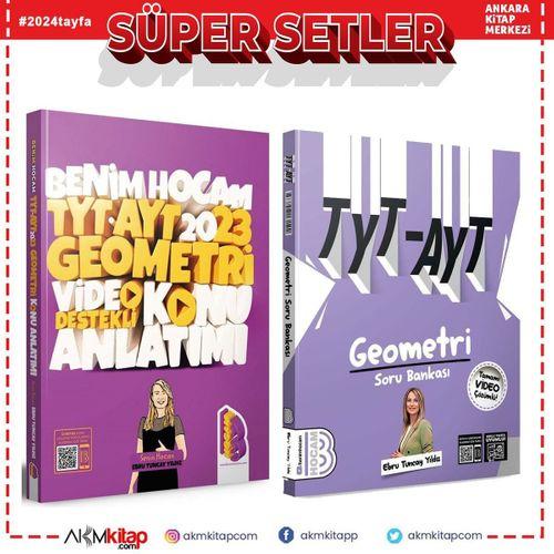 Benim Hocam 2023 TYT AYT Geometri Konu ve Soru Bankası Seti 2 Kitap