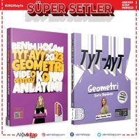 Benim Hocam 2023 TYT AYT Geometri Konu ve Soru Bankası Seti 2 Kitap