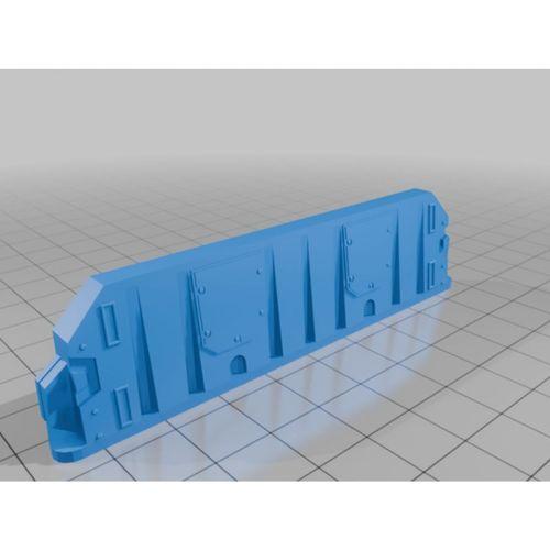 3D baskı Fallout Wasteland Warfare askeri bariyer maketi (Bu ürün Sadece Plastik parçadır - Almadan Önce Soru Sorabilirsiniz)