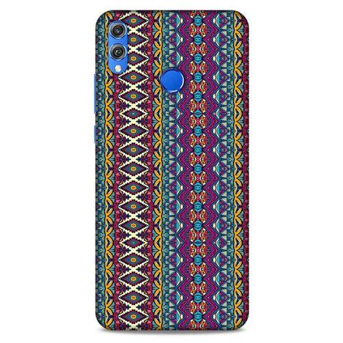 Ethnic Culture (95) Huawei Honor 8x Kılıf Silikon Kapak Desenli