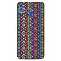 Ethnic Culture (95) Huawei Honor 8x Kılıf Silikon Kapak Desenli