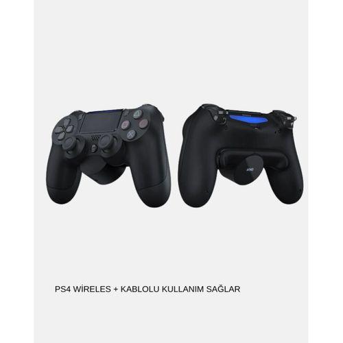 Ps4 Kablosuz Oyun Kolu V2 – Bluetooth Bağlantılı, Titreşimli, Pc Ve Mobil Uyumlu