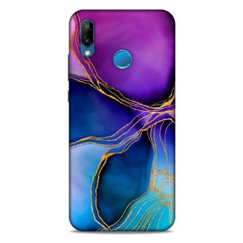 Huawei P20 Lite Uyumlu Kılıf Mor Delisi (45) Liquid Air Kılıf Karışık