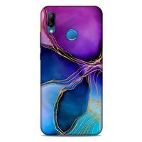 Huawei P20 Lite Uyumlu Kılıf Mor Delisi (45) Liquid Air Kılıf Karışık