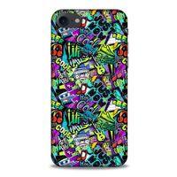 Graffitix (1) Desenli Silikon Kapak Apple Iphone 8 Kılıf