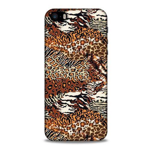 Animax Karışık Kürkler Apple iPhone SE Kılıf Desenli Silikon