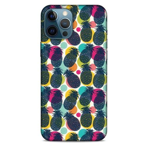 Frutix Ananas 06 Apple iPhone 12 Pro Max Kılıf Desenli Silikon