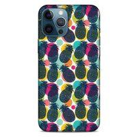 Frutix Ananas 06 Apple iPhone 12 Pro Max Kılıf Desenli Silikon