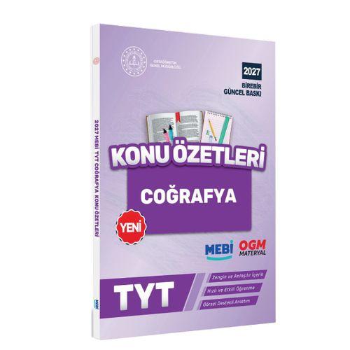 2027 YKS-TYT MEBİ-OGM Coğrafya Pratik Konu Özet Kitabı RENKLİ A4 Boyut Görsel Destekli BASKI ÜCRETİ