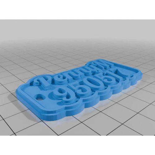 Özel Çok Satırlı İsimlik veya Anahtarlık 3D Baskı (Bu ürün Sadece Plastik parçadır - Almadan Önce Soru Sorabilirsiniz)