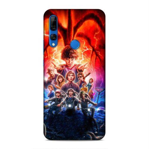 Huawei Y9 Prime 2019 Kılıf Stranger Things Arka Kapak Silikon Koruma Full Koruyucu