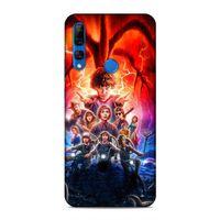 Huawei Y9 Prime 2019 Kılıf Stranger Things Arka Kapak Silikon Koruma Full Koruyucu
