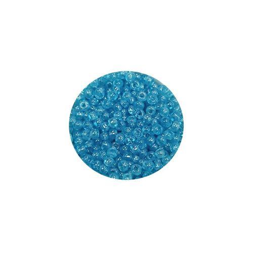 Dökme Cam Kum Boncuk (11/0) 2 mm - 60 Gram - Şeffaf Camgöbeği - BNC058