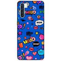 Pop Culture Lacivert Samsung Galaxy A80 Kılıf