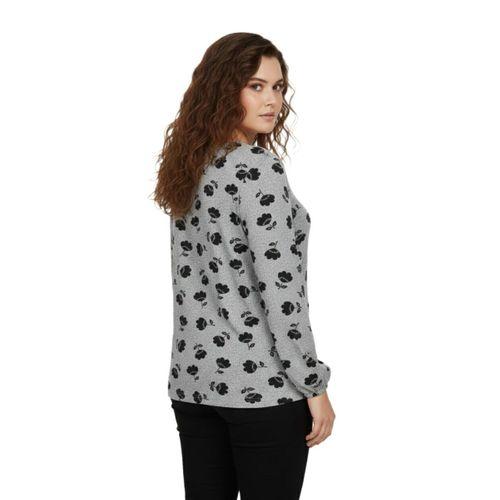 Kadın Yumoş Yaka Bağcıklı Modelli Bluz BGL-ST05139