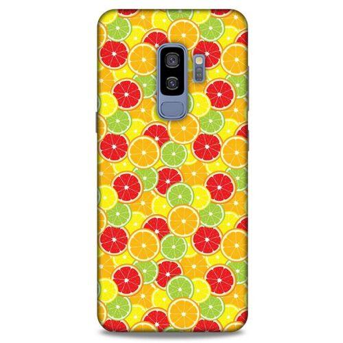 Frutix Turunç 03 Samsung Galaxy S9 Plus Kılıf Desenli Silikon