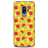 Frutix Turunç 03 Samsung Galaxy S9 Plus Kılıf Desenli Silikon
