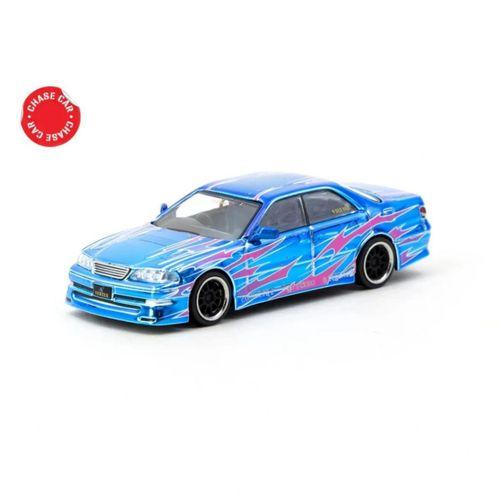 1/64 VERTEX Toyota Mark II JZX100 Blue Metallic