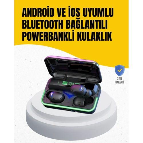 Su Geçirmez E10 Bluetooth Kulaklık Powerbank Ve Gürültü Engelleme