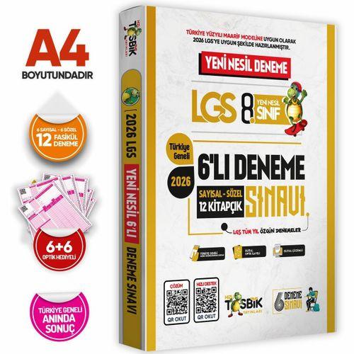 2026 8 Sınıf LGS-İOKBS Tıpkı Basım ve ÖZGÜN Yeni Nesil Deneme Seti 21li (8+7+6) ALTIN PAKET TG Çözüm