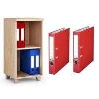 Eco Dar Klasör Seti 2 Adet,Kırmızı 32X28X5Cm