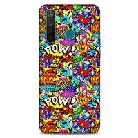 Graffitix (33) Desenli Silikon Kapak Oppo Realme 5 Pro Kılıf