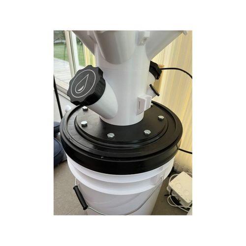 Biltema Kova için Hidroponik Kule Kapak Adaptörü 3D Baskı (Bu ürün Sadece Plastik parçadır - Almadan Önce Soru Sorabilirsiniz)