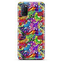 Graffitix (25) Desenli Silikon Kapak Alcatel 3x 2020 Kılıf