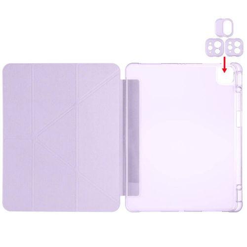 Apple iPad Pro 13 2025 M5 Kılıf Zore Tri Folding Kalem Bölmeli Standlı Kılıf