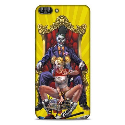 Huawei Psmart Uyumlu Kılıf Harley Quinn (36) Glitter Kılıf Lavanta mor