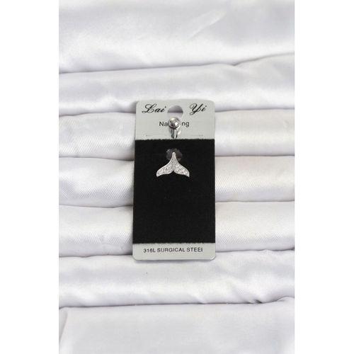 316L Cerrahi Çelik Dolphin Kuyruk Model Göbek Piercing