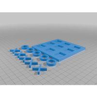 Tic Tac Toe Oyun Tahtası (Bu ürün Sadece Plastik parçadır - Almadan Önce Soru Sorabilirsiniz)