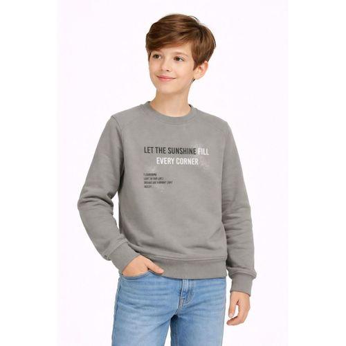 Erkek Çocuk Önü Arkası Baskılı Sweatshirt BGL-ST05231