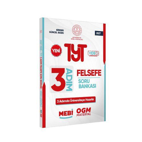 2027 TYT MEBİ-OGM 3 ADIM Felsefe Soru Bankası RENKLİ A4 Boyut Video Çözümlü BASKI ÜCRETİ