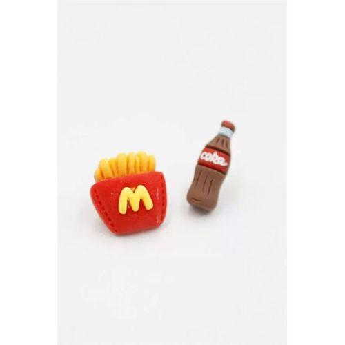 Kola Hamur Küpe - ÇOK RENKLİ