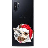 Zoologix (84) Samsung Galaxy Note 10 Plus Şeffaf Kılıf Silikon Desenli