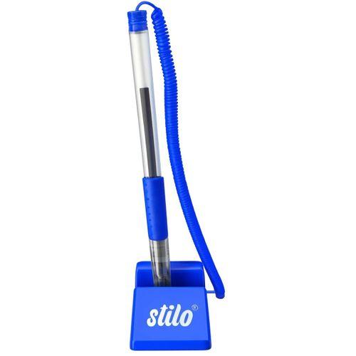 STİLO SPİRALLİ MAVİ JEL MASA KALEMİ