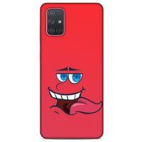 Emojix (70) Samsung Galaxy A71 Kılıf Silikon Kapak Desenli