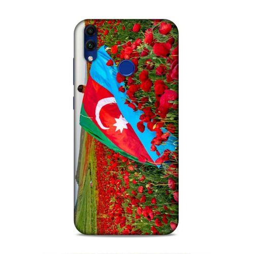 Huawei Honor 8C Uyumlu Kılıf Azarbaijan (8) Baskılı Kılıf Azərbaycan Lale