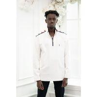 Regular Fit Dik Yaka Yarım Fermuarlı Biyeli Pamuklu Sweatshirt