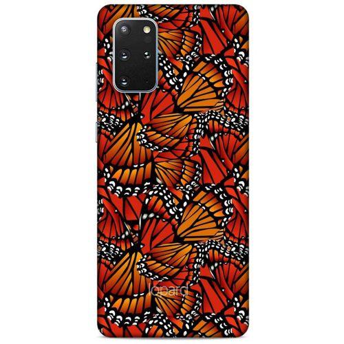 Samsung Galaxy S20 Plus Kılıf Kelebek Etkisi (5) Koruma Kabı Beyaz Lacivert