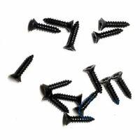 Klips, Menteşe, Ayak, Ağaç, Sunta Vidası 2,2x9,5mm - Siyah 100 Adet