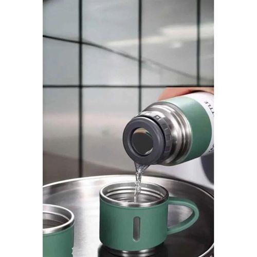 Paslanmaz Çelik 3’lü Termos Seti Vakumlu Ve 8 Saat Isı Koruma