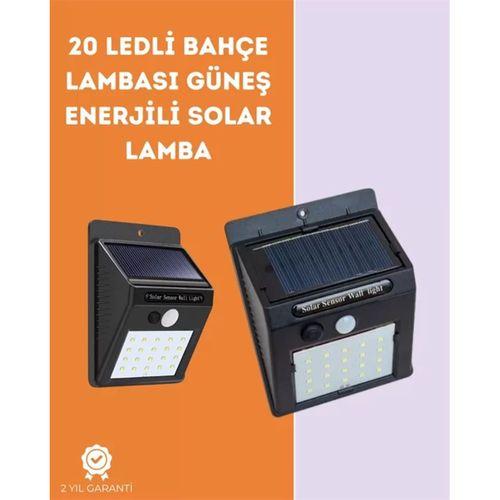 Kablosuz Solar Led Lamba | Bahçe, Veranda, Merdiven Işığı, Otomatik Aç-kapa Sensörlü