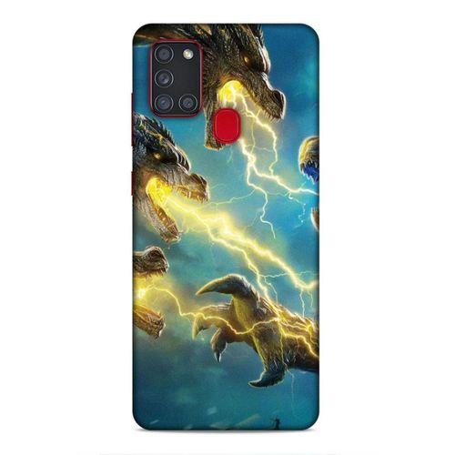 Samsung Galaxy A21s Uyumlu Kılıf BMovie (23) Ultra Koruma Kılıfı Godzilla