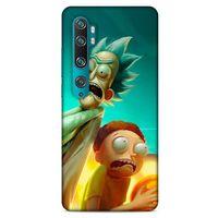 Xiaomi Mi Note 10 Pro Uyumlu Kılıf Rick And Morty (24) Darbe Emici Kılıf Frank Palicky